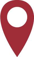 Small, red location pin icon